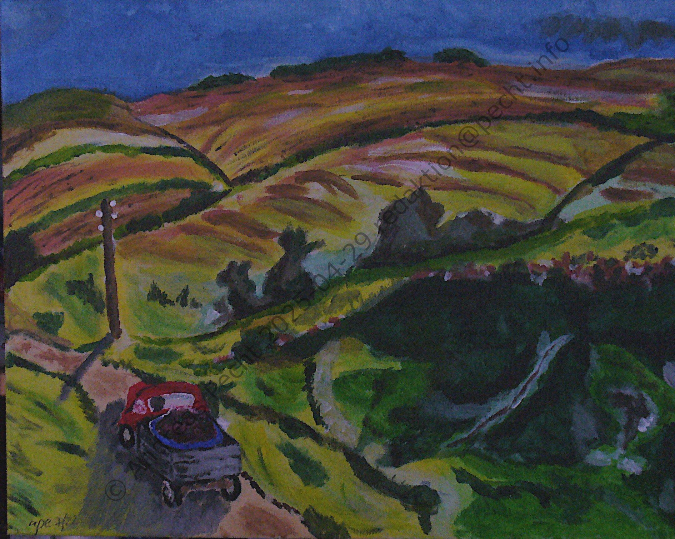 Landschaft mit Töftöf