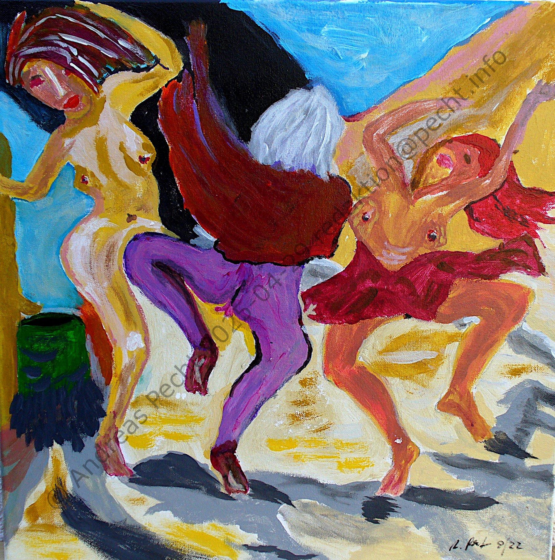 Regentanz am leeren Wasserfass