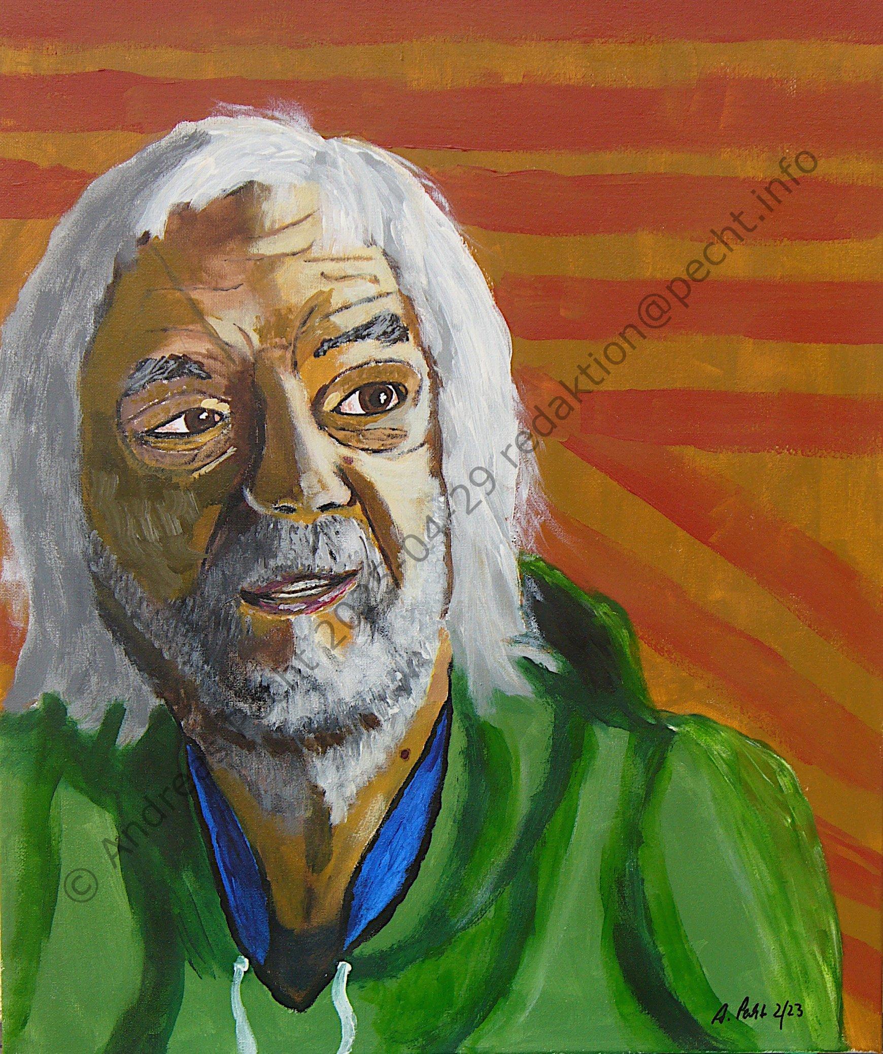 Selbstporträt Nr. 2 Februar 2023 (im 68. Jahr)