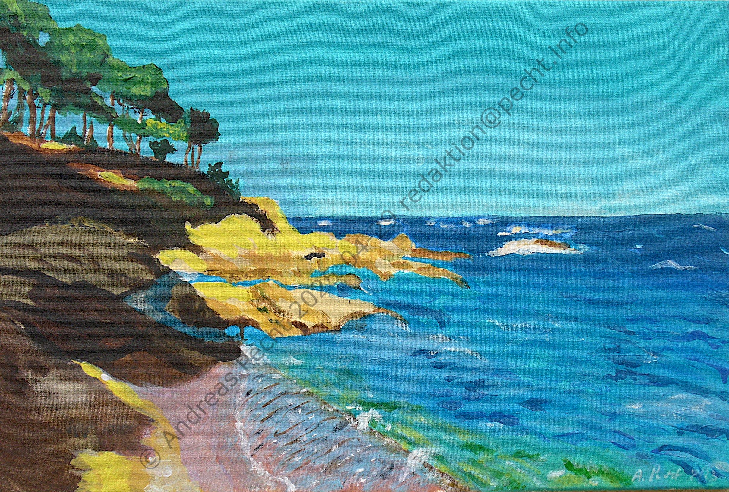 Küstenlandschaft ohne Mensch